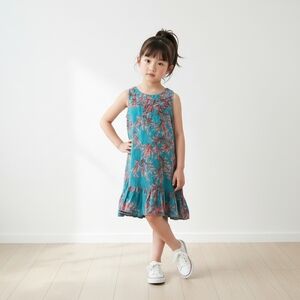 Antica Sartoria by Giacomo Cinque Coral Print Beaded Dress Size 2